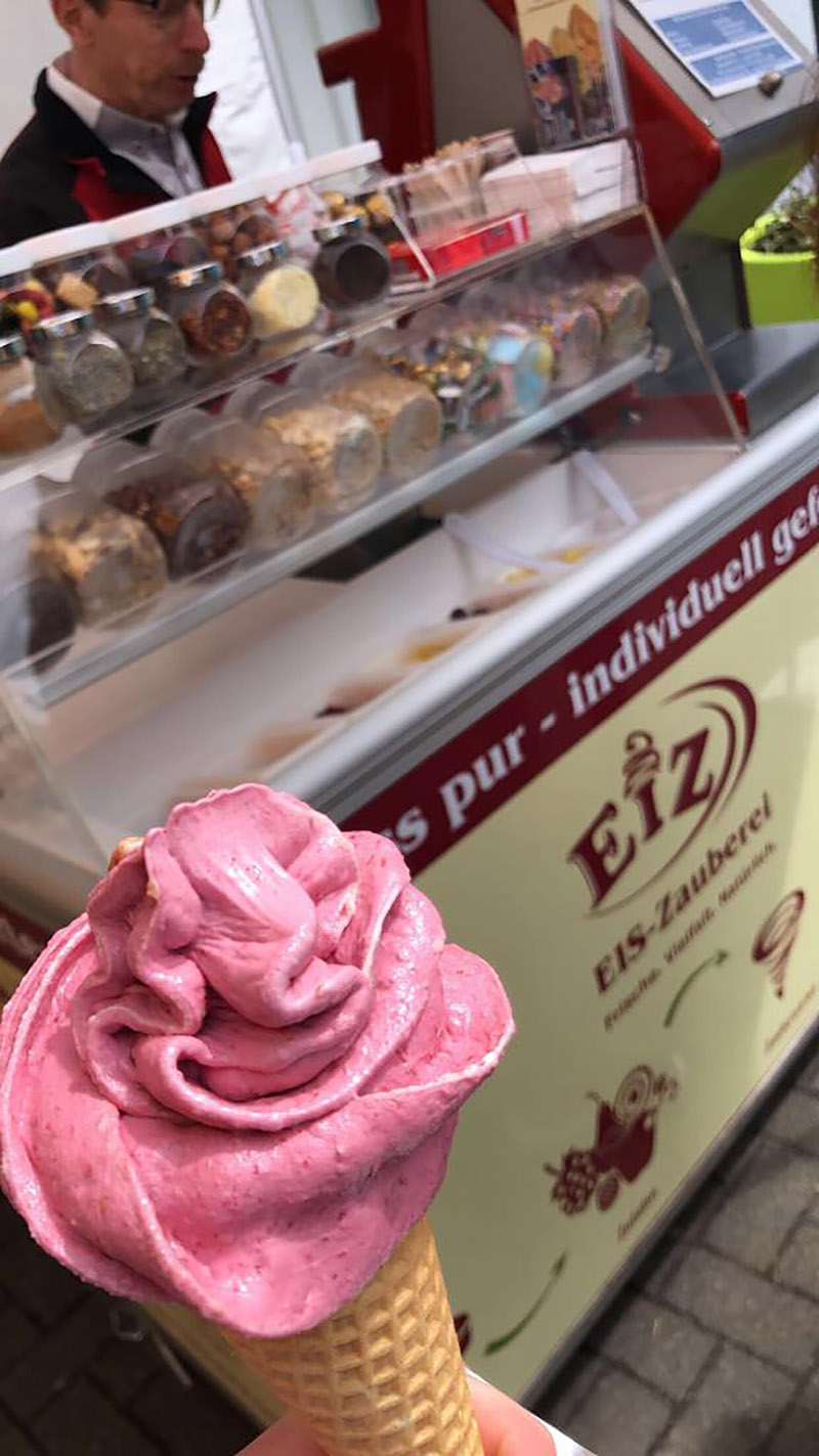 Eis-Catering für Baumhoer