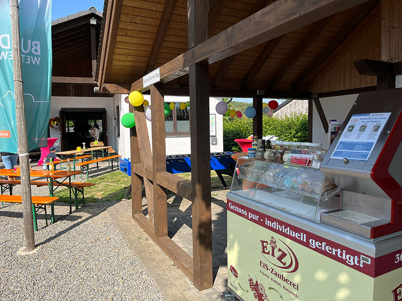 Eis-Catering für 40. Geburtstag