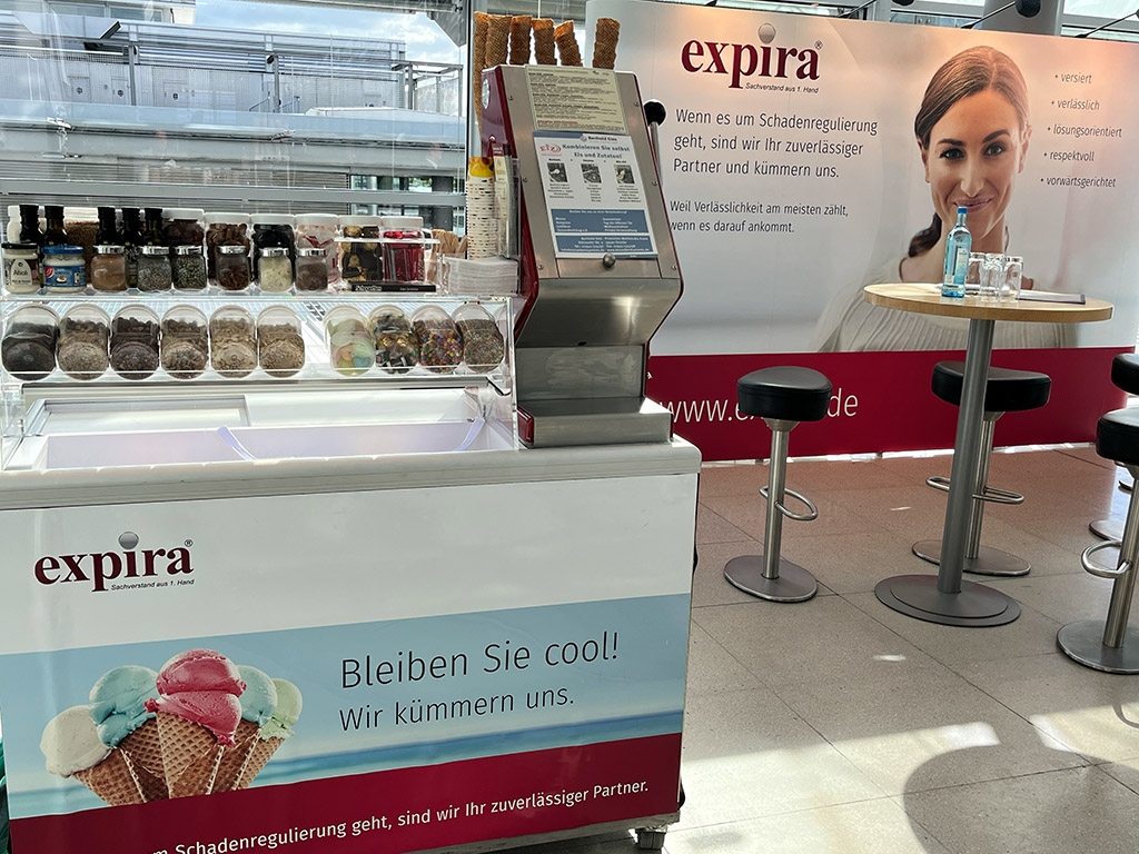 Eis-Catering für Expira 2024 CCL Leipzig